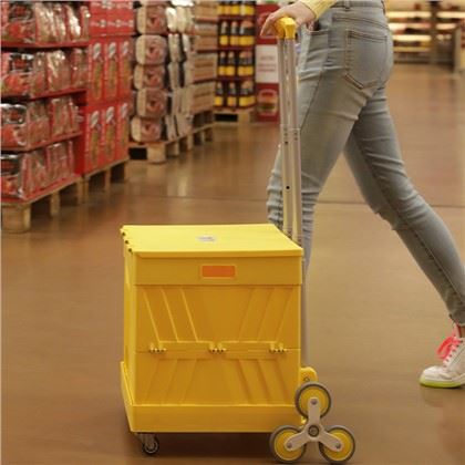 Trendy indkøbsvogn