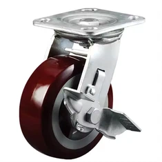 Kraftige hjul med bremser